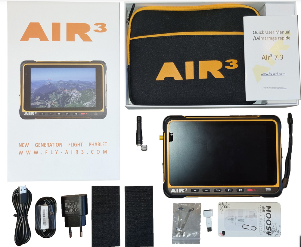 AIR3 7.3+ Flight Instrument – Planet Paragliding