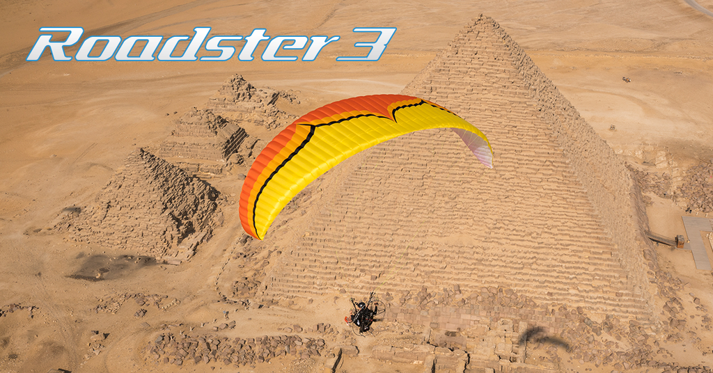 Ozone Roadster 3 Powered Paraglider Wing - Planet Paragliding